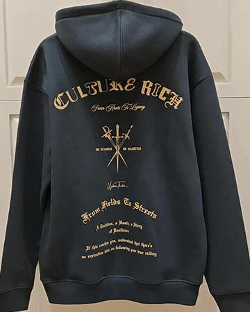 Culture Rich Green Hoodie