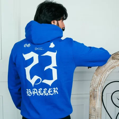 23 Baller Hoodie Royal Blue