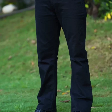 Jet Black Bootcut Jeans