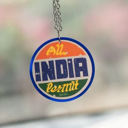 All India Permit Car Hanging