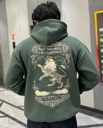 Royal Supremacy Hoodie Green