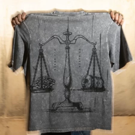 All Grams No Scams Stonewashed T-shirt