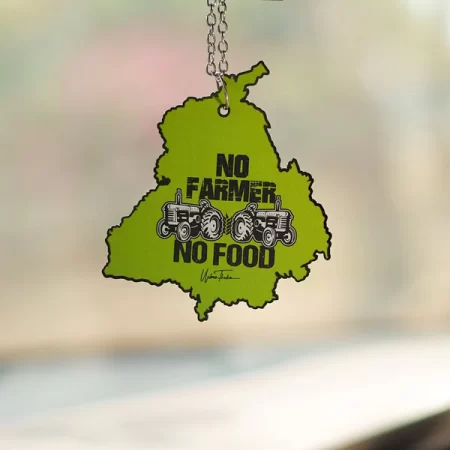 No Farmer No Food Car Hanging