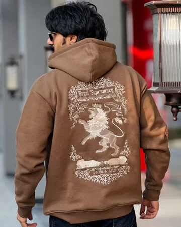 Royal Supremacy Hoodie Brown
