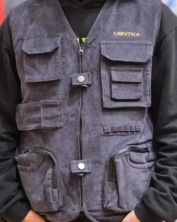 Corduroys Multi Utility Jacket - Steel Grey