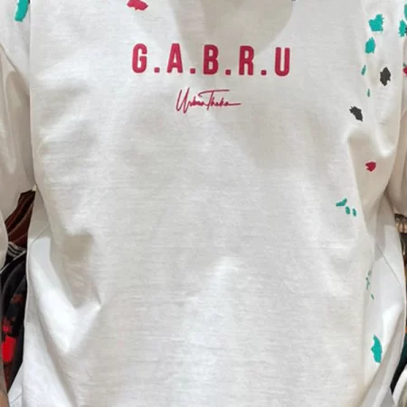 Gabru Splatter White T-shirt
